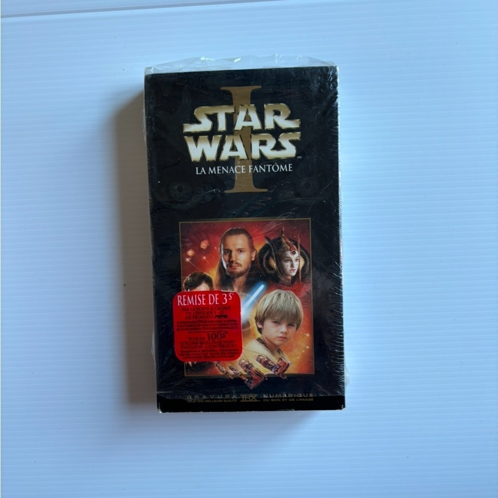 Star Wars The Phantom Menace VHS Cassette